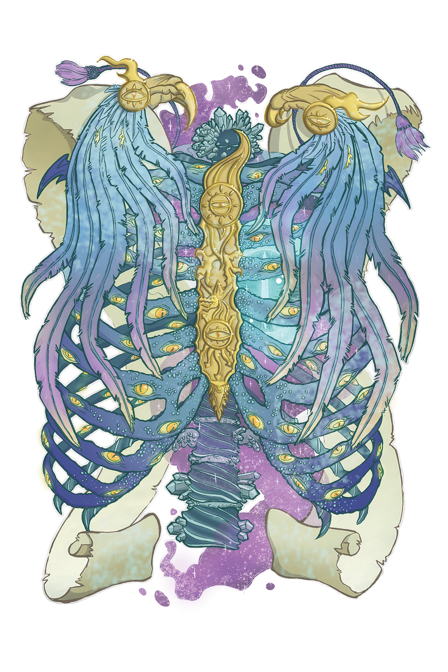 Numbskulls | Bones of Change 2024 - Art print