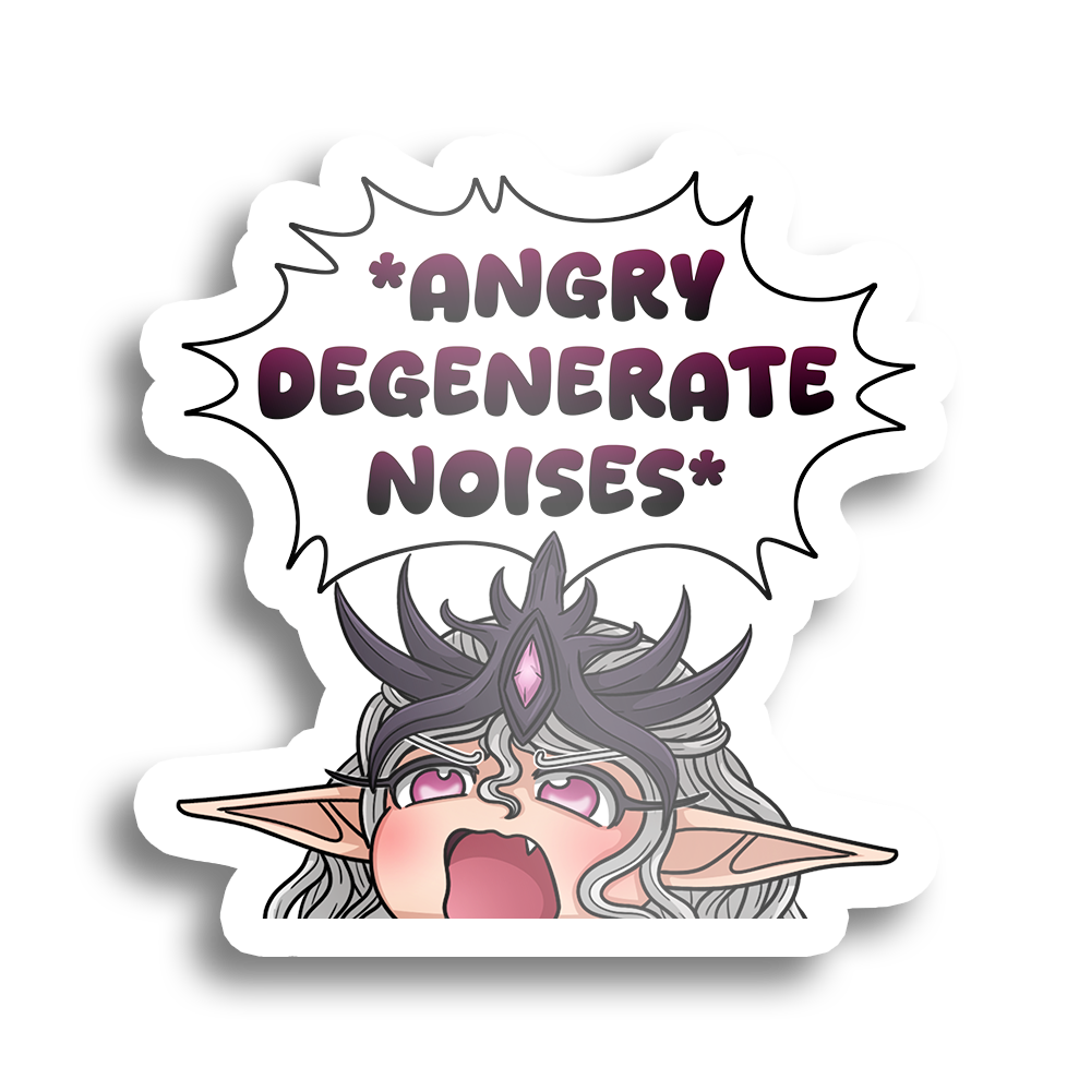 Easty | Slaanesh Degenerate Noises - Sticker