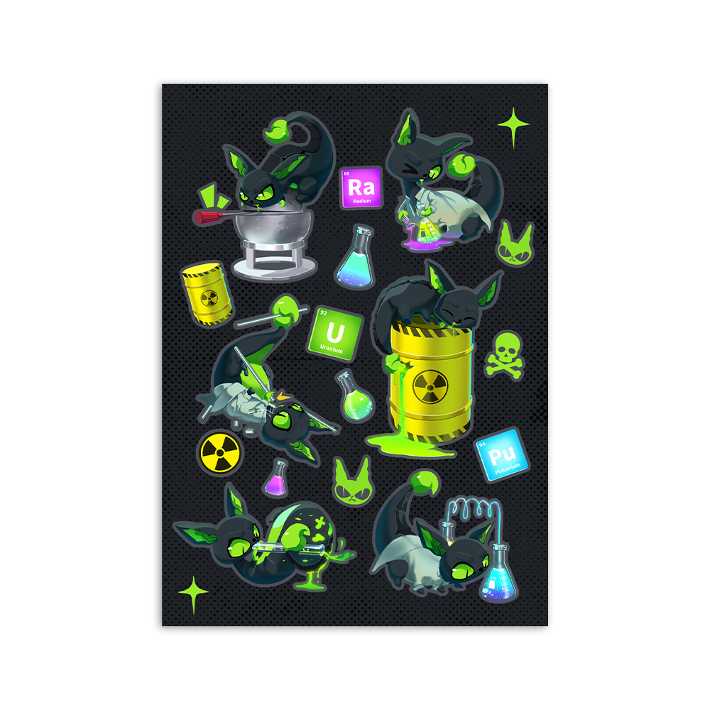 RADIAACTIVE  | Scorplings - Sticker Sheet