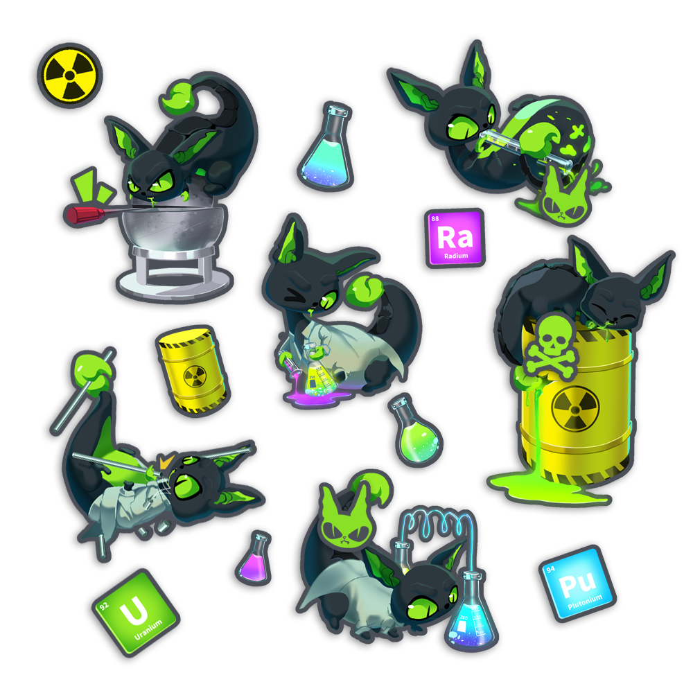 RADIAACTIVE  | Scorplings - Sticker Sheet