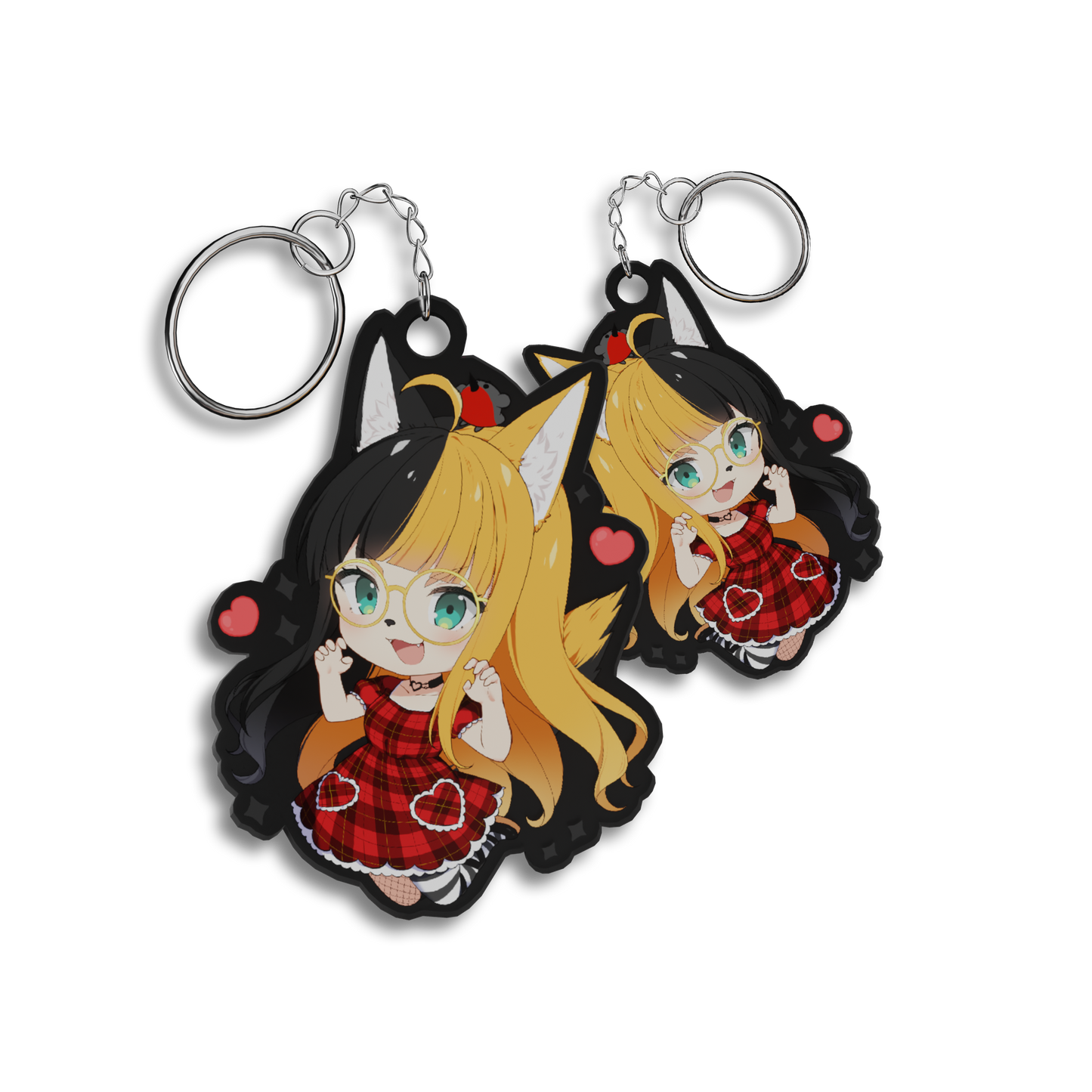 Cakejumper | Cake & Dave Hanging Out - Keychain