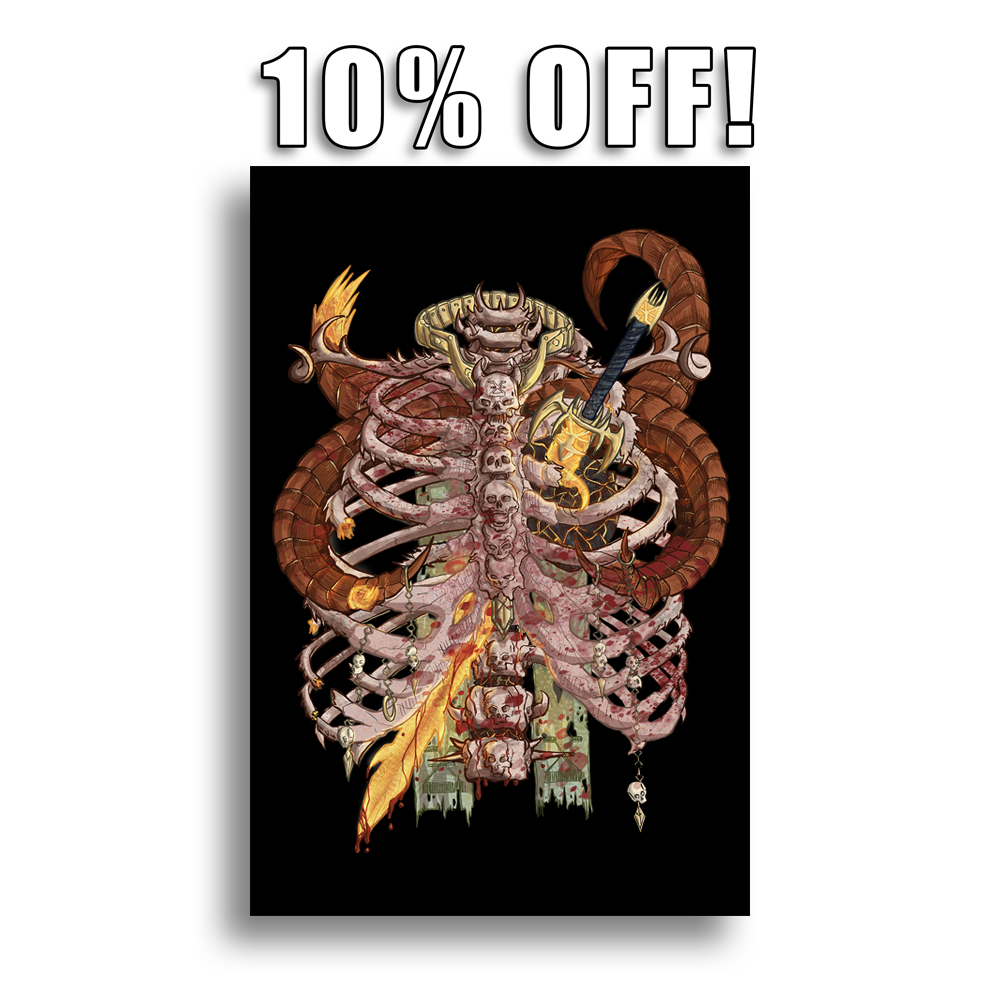 Numbskulls | Bones of Blood 2024 - Art print