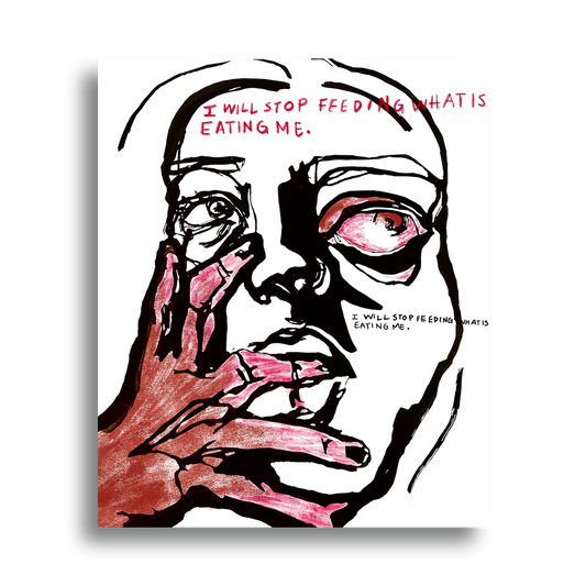 Seanna Latiff | Stop Feeding - Sticker