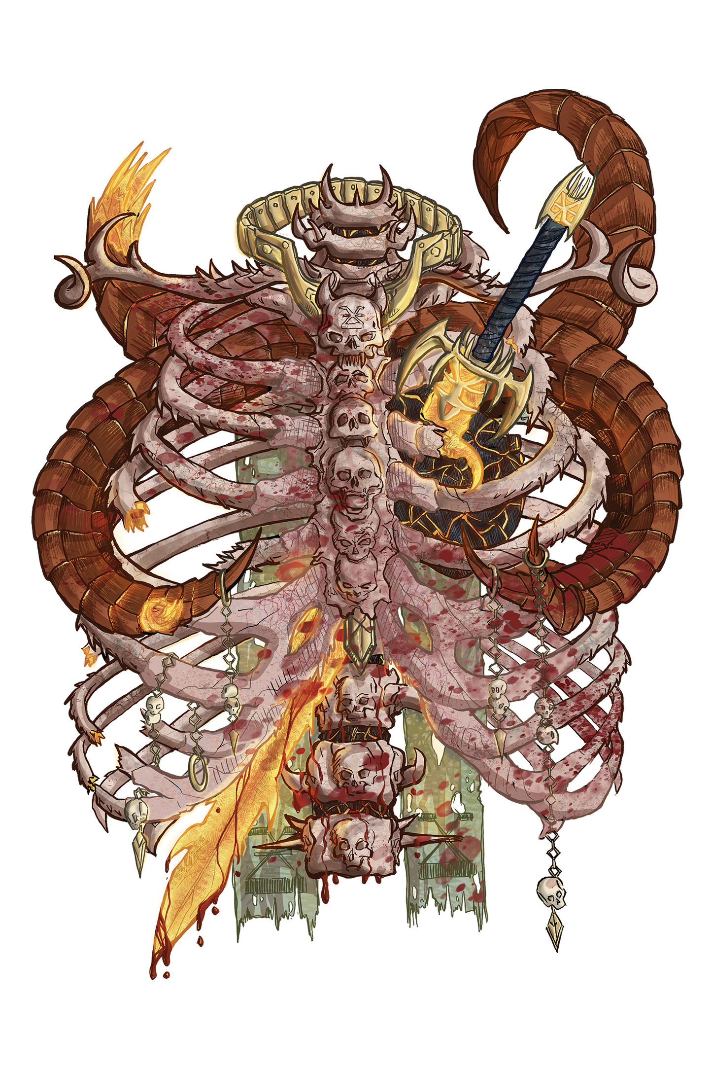 Numbskulls | Bones of Blood 2024 - Art print