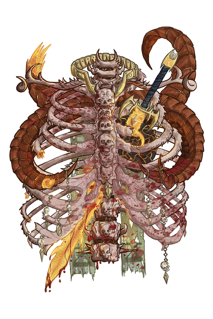 Numbskulls | Bones of Blood 2024 - Art print