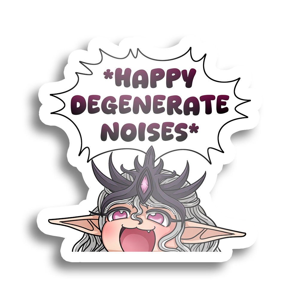 Easty | Slaanesh Degenerate Noises - Sticker