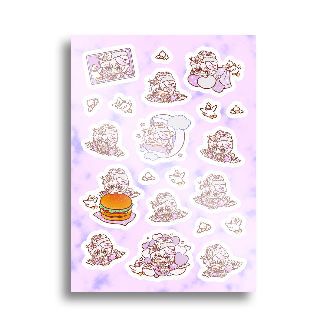 Elia Stellaria | Chibi - Sticker Sheet