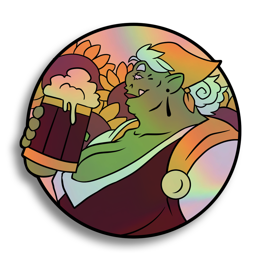 ND | The Eclectics - Holographic Sticker