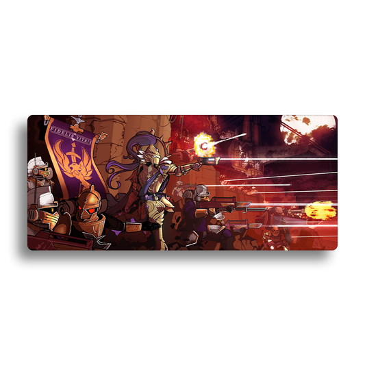 Aurelia Tempris | Trial By Fire - Desk Mat